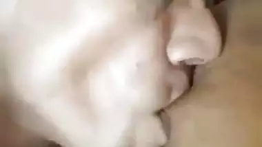 Kinky husband and big boob wife record their village porn