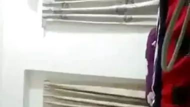 Fiery Bangladeshi girl poses all naked for private Desi XXX video