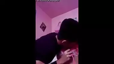 Legal age teenager girl enjoys a romantic home sex session with her boyfriend