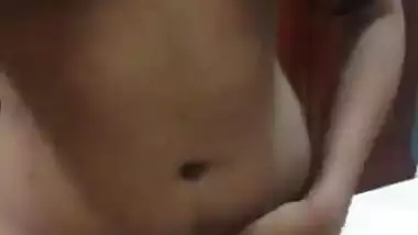 Jaipur girl cutest Alpana self recording nude video for BF by him