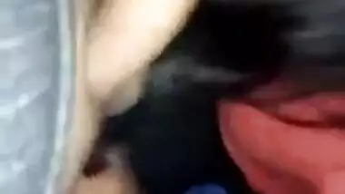 Accidental XXX excitement became fateful for Desi girl sucking cock