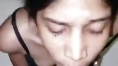 Taking cumshot
