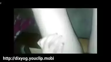 Cute legal age teenager teases her boyfriend with a self discharged bathing video