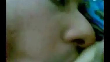 Nepali maid giving hot handjob and blowjob to her boss for money