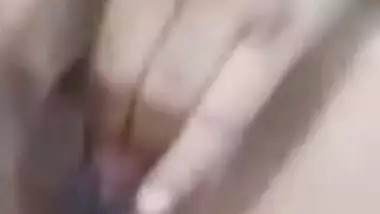 BBW showing nude body on video call with lover