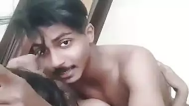 Indian sex of a naughty guy with his hot, young GF