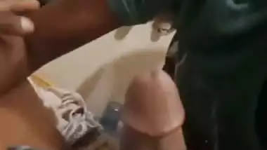 South Indian lady sucks a dick like a piece of chocolate