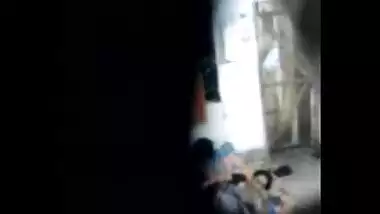 Desi mandvi bhabhi with her spy recording for proof