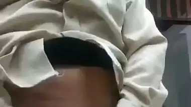 Corona prevention squad lady fingering pussy