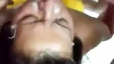 G.B. Road Randi Taking Multiple Cumshot on her Face by her Clients after her Gangbang