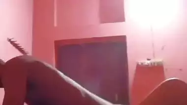 Young 21 yr old couple enjoys their romantic sex in bed