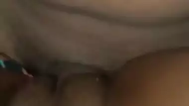 Newly married couple honeymoon sex