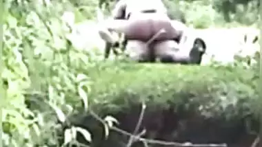 Indian couple from the is caught having sex in the jungle, desi XXX mms