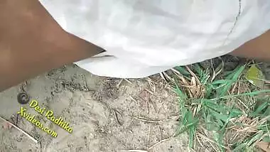 Hot Desi Jungle Sex Village Girl Fucked By BF With Audio Awesome Boobs