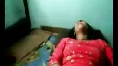 Most Real Bangladeshi Bhabhi in red salwar Fuck by Her Young Devor at Bedroom - Wowmoyback