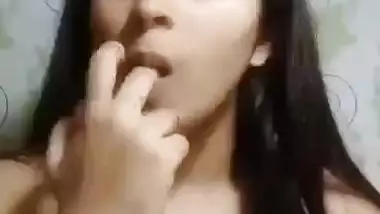 Bangladeshi Beautiful Bigboob Girl Feeling Horny While Making Nude Video For Bf