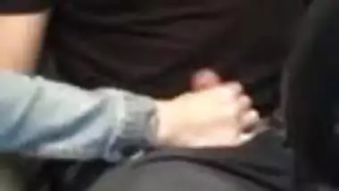 UBER driver was Fingering me and i gave him a Hot Blowjob and ate his Cum